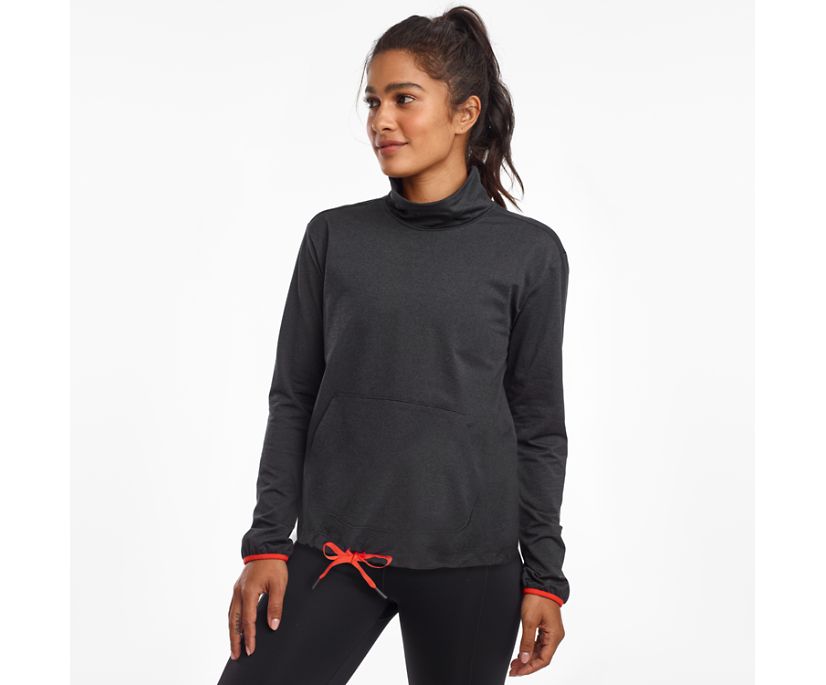 Saucony Sunday Pocket Women's Jackets Black | Canada 343TCEV